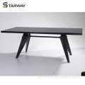 Mesa de comedor de madera de madera de estilo moderno RT-649